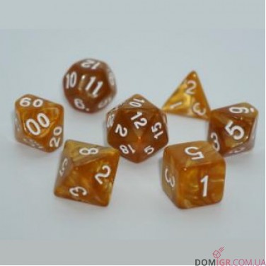 Набор кубиков - Pearl 7 Dice Set (в ассортименте)